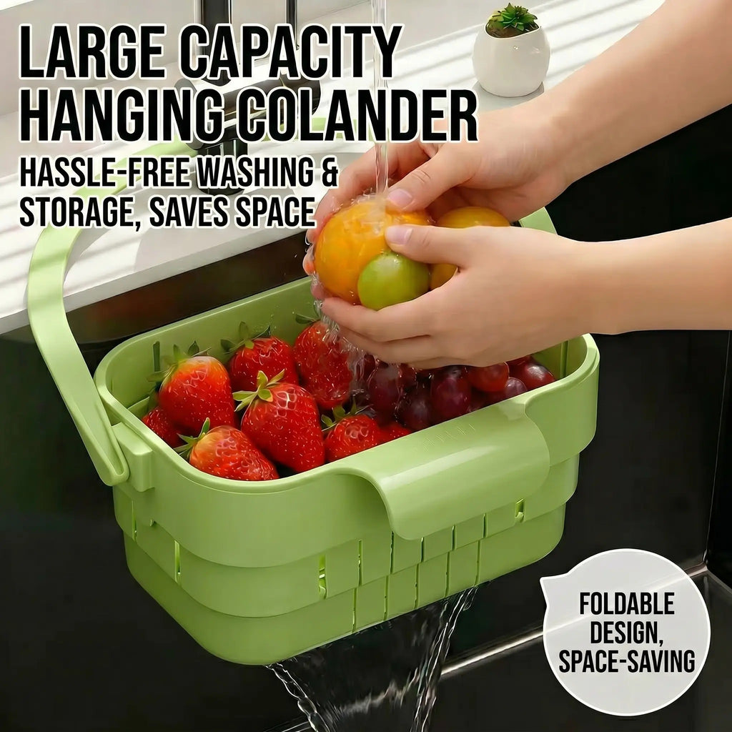 ELMPORCH™ Kitchen Sink Strainer Drain Rack Filter Food Catcher Trash Catcher for Garbage Leftovers Efficient Strainer Solution Hands-Free Mess-Free Fast Drainage No Clogs No-Drill Easy Install Compact Space-Saving Super Easy to Clean - Utensils, Basket