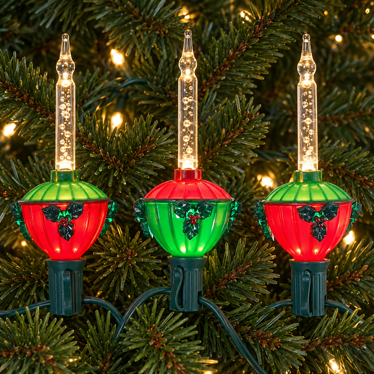 Bubble Lights Christmas Set – Bring Back the Tradition