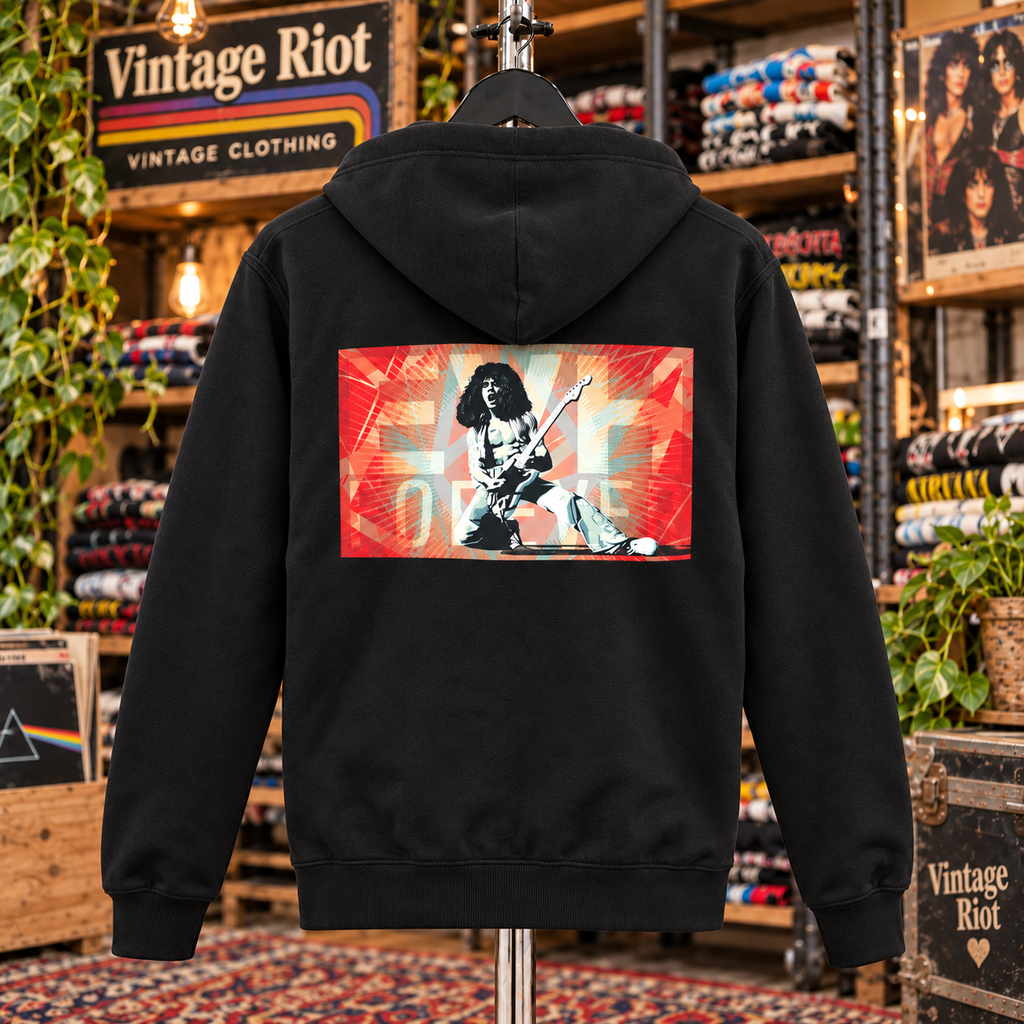EVH Forever Guitarist Graphic Full-Zip Hoodie