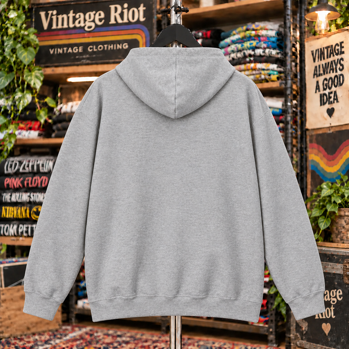 KZEW 98 FM Winged Zooloo Graphic Pullover Hoodie