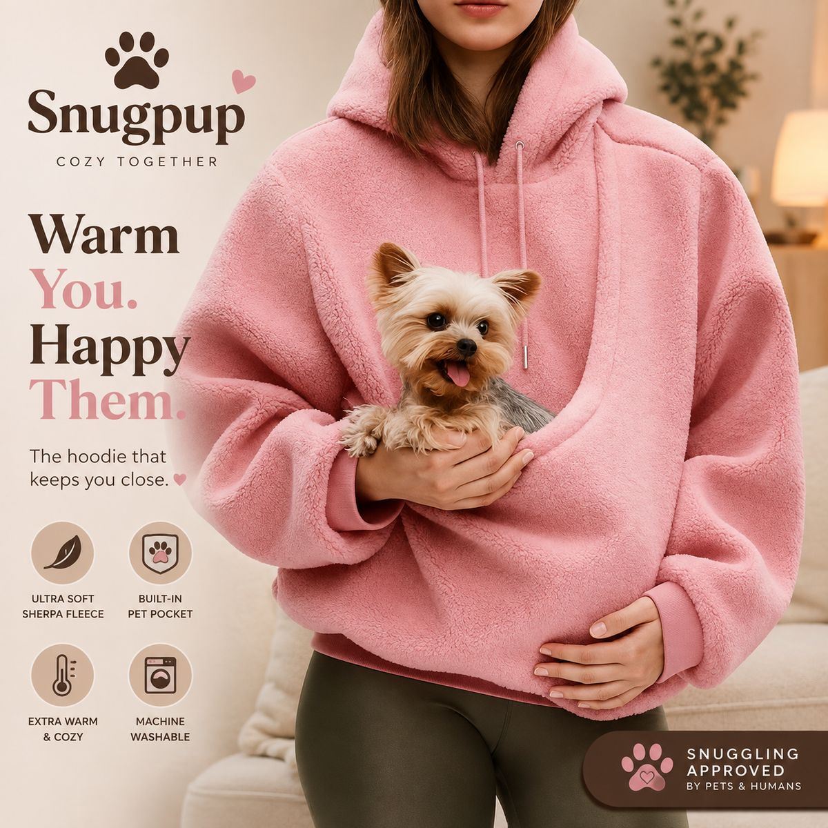 SNUGPUP Pouch Hoodie