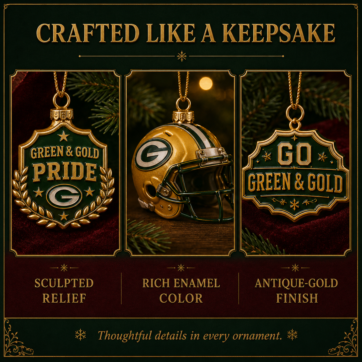 🎄 Go Pack Go! Football Christmas Advent Calendar