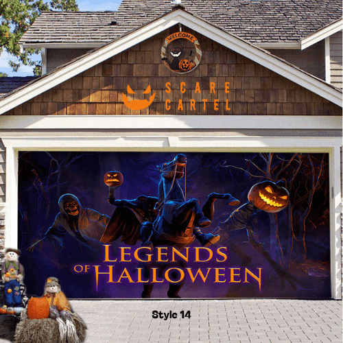 Halloween Garage Door Decoration