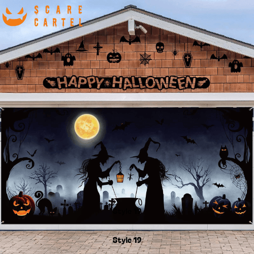 Halloween Garage Door Decoration