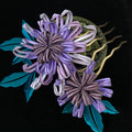 Handcrafted Chrysanthemum Floral Hair Stick – Vintage-Inspired Flower Hair Accessory