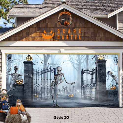 Halloween Garage Door Decoration