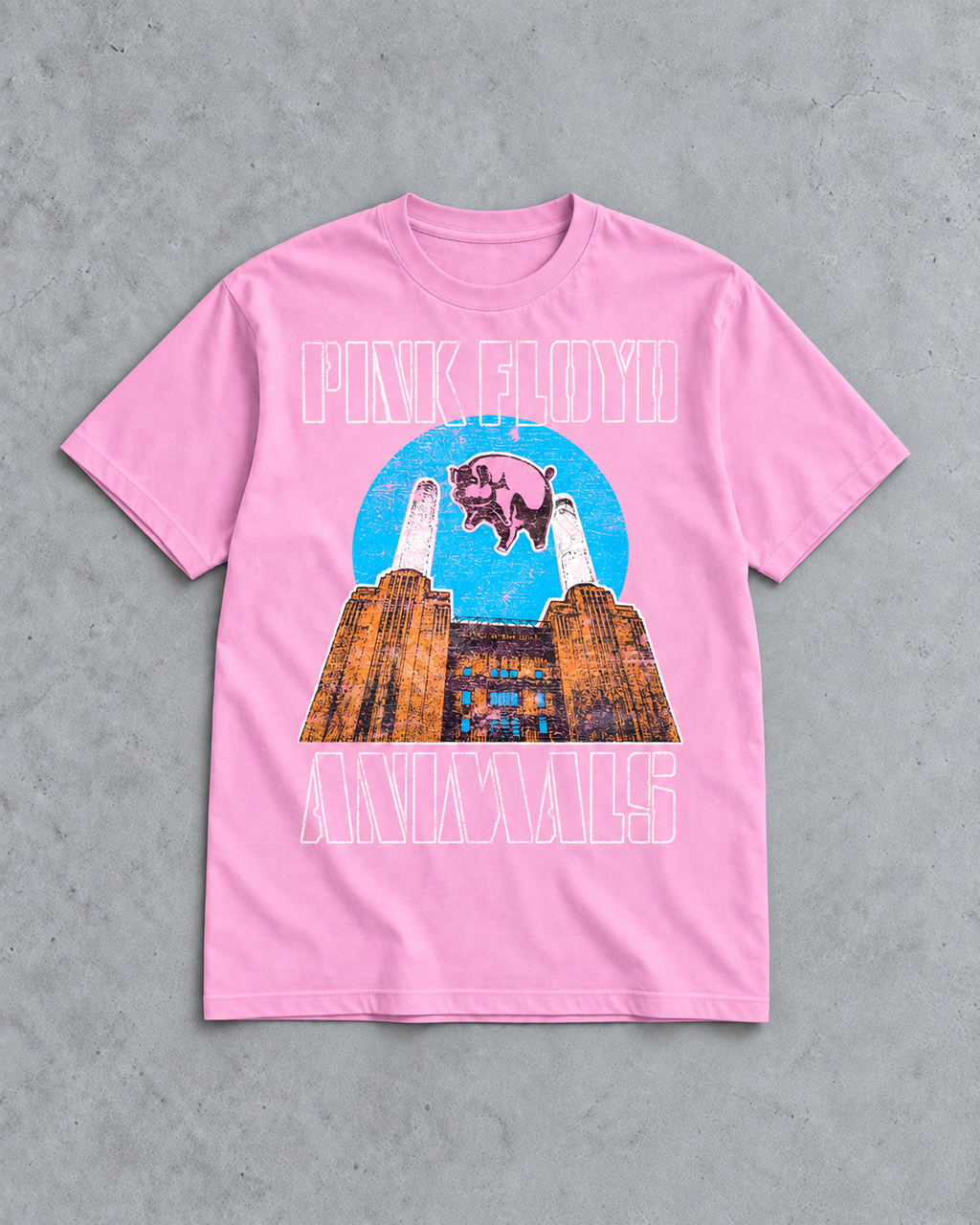 Unisex Animals Pink T-Shirt