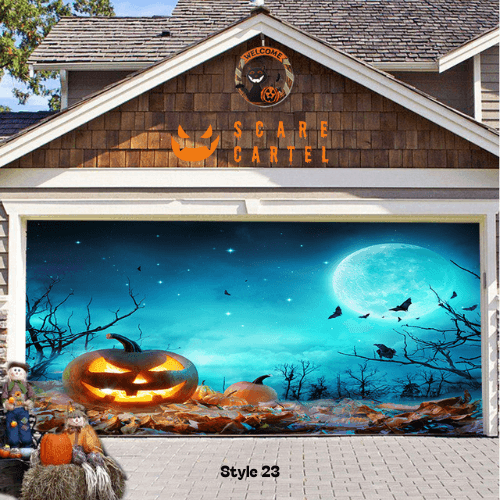 Halloween Garage Door Decoration