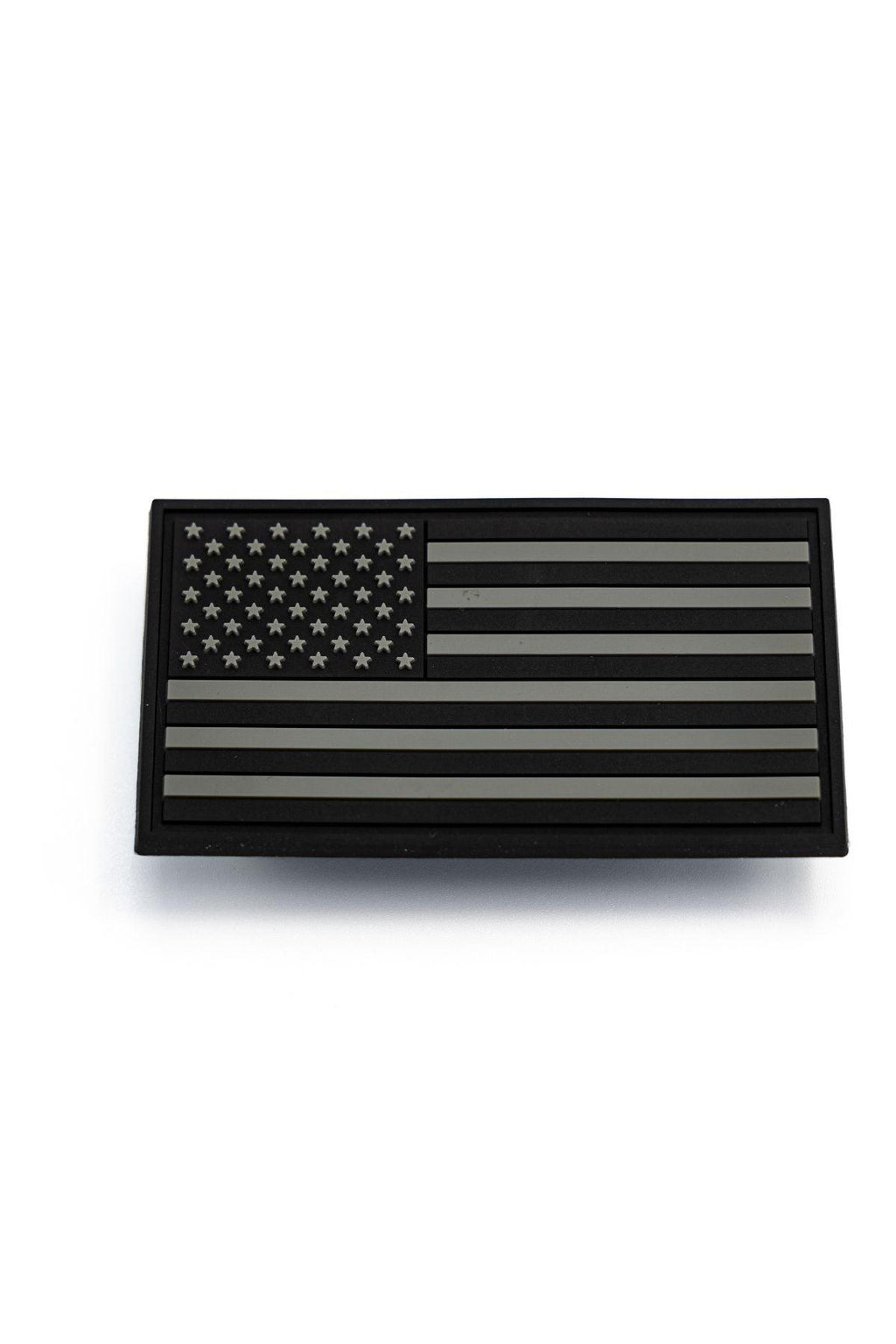 USA FLAG: GRAY AND BLACK COWBOY SNAPBACK: 6 PANEL