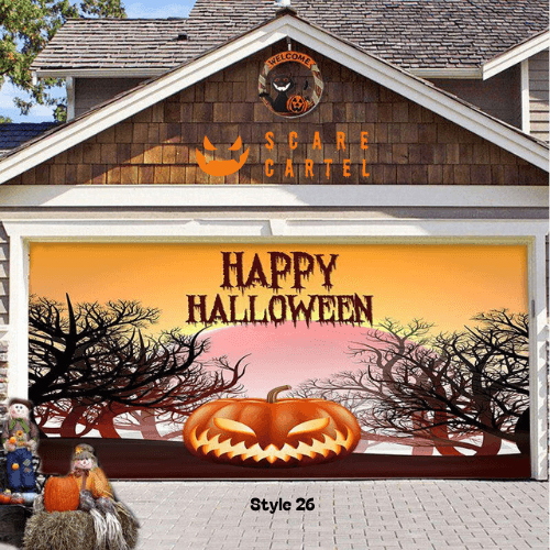 Halloween Garage Door Decoration