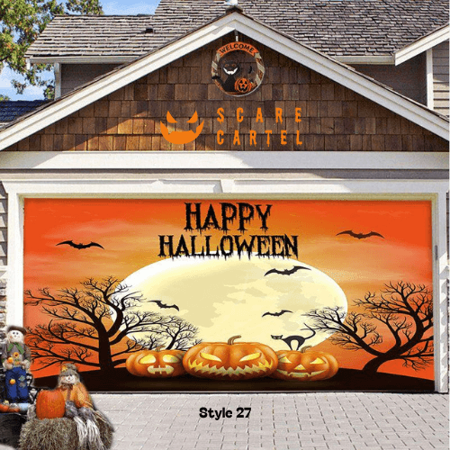 Halloween Garage Door Decoration