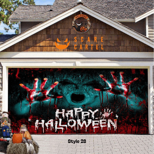 Halloween Garage Door Decoration