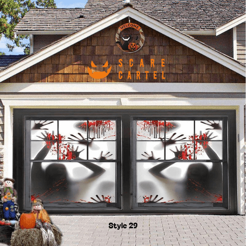 Halloween Garage Door Decoration