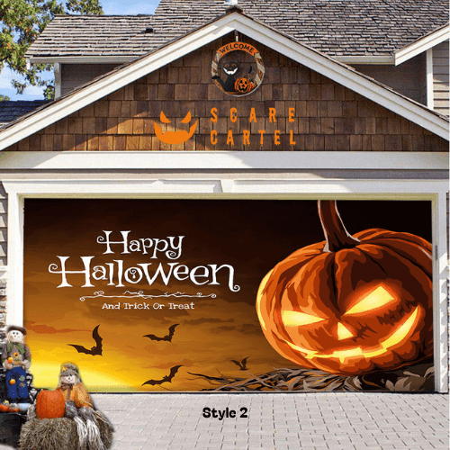 Halloween Garage Door Decoration