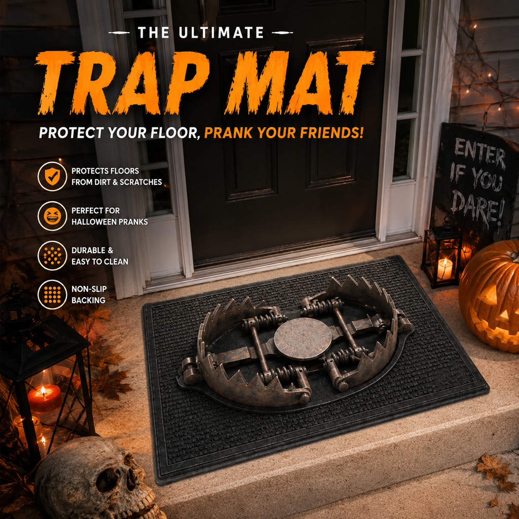 🎃Halloween 3D Soft Trap Mat👻Prank Your Friends