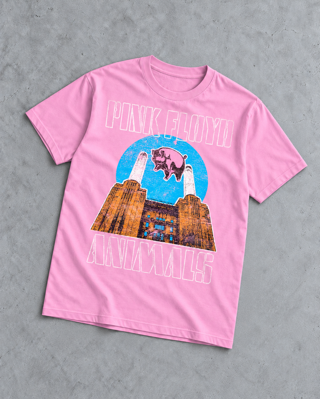 Unisex Animals Pink T-Shirt