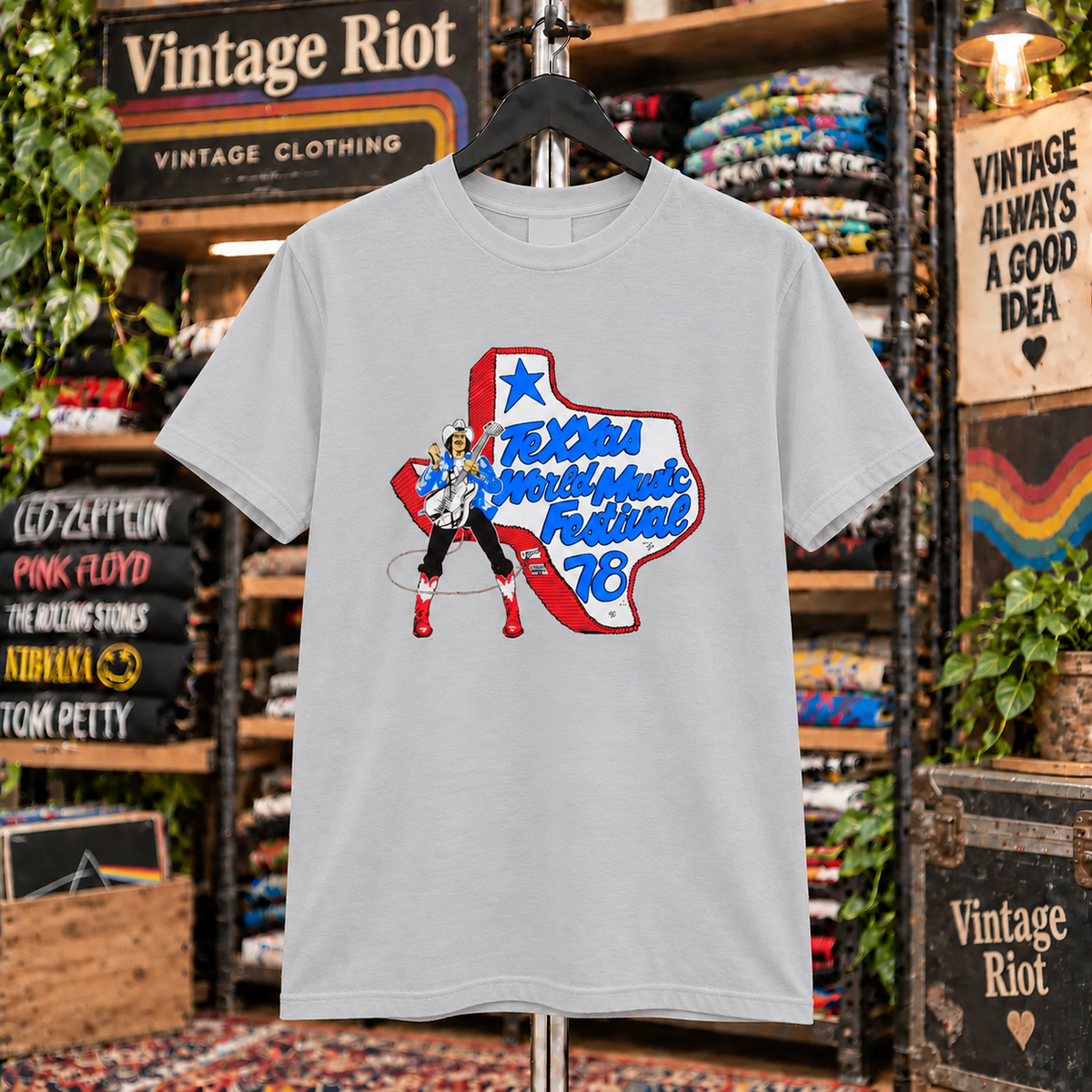 Vintage 1978 Texxas Jam T-Shirt — The First Chapter