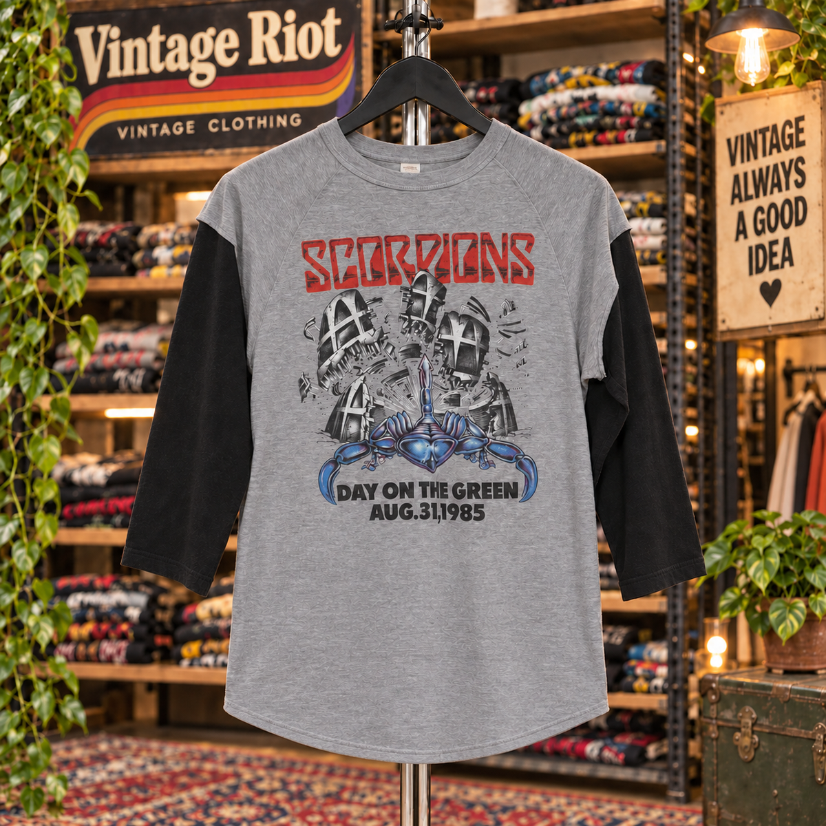 Vintage 1985 Day on the Green Concert T-Shirt – Oakland Summer Jam