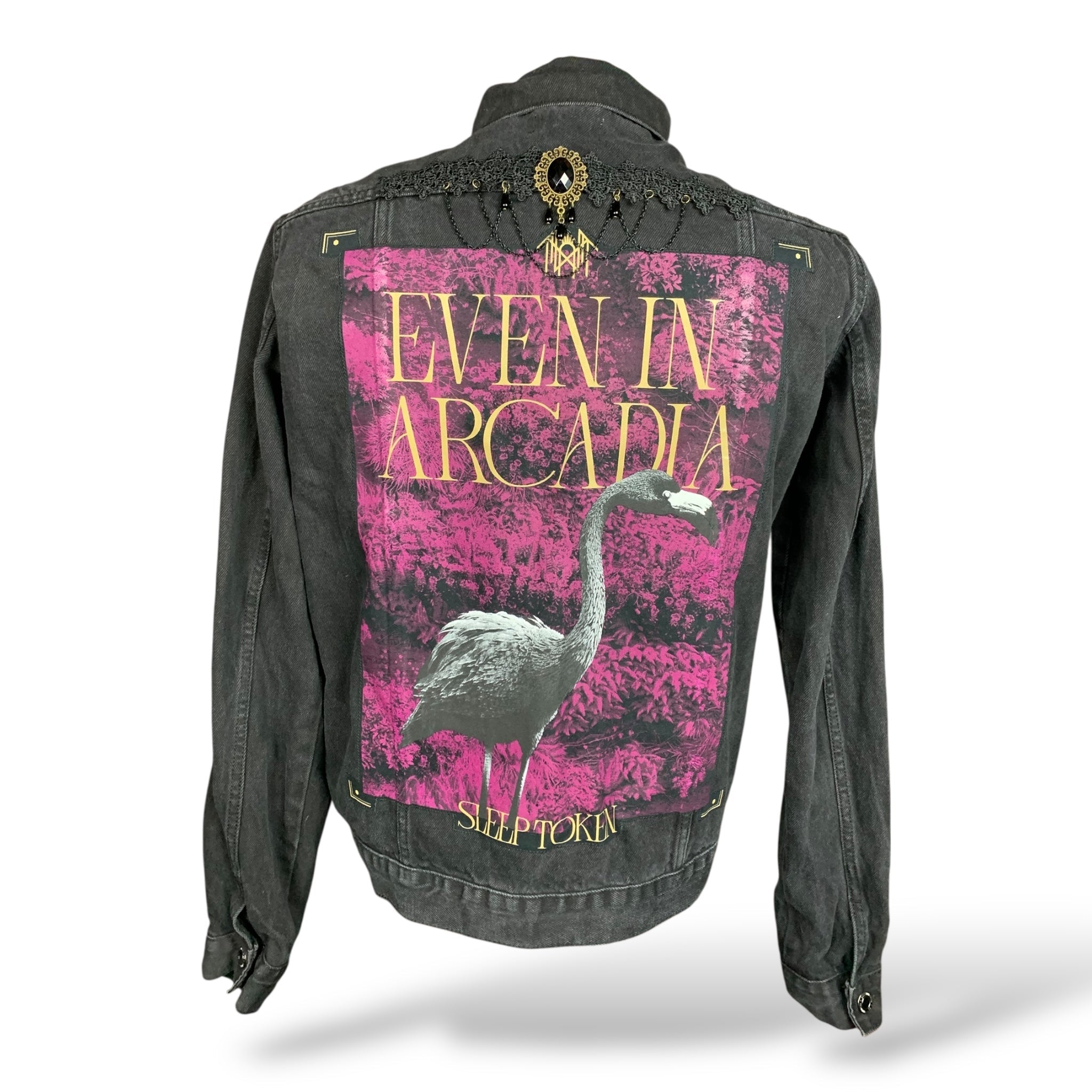 Sleep Token Jean Jacket Custom Rework Large III