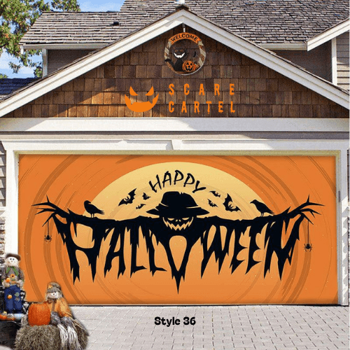 Halloween Garage Door Decoration
