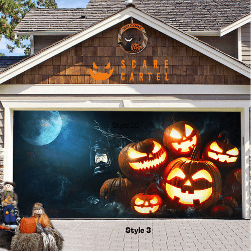 Halloween Garage Door Decoration