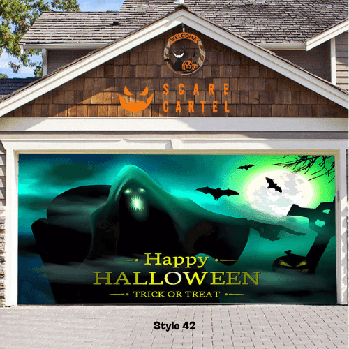 Halloween Garage Door Decoration