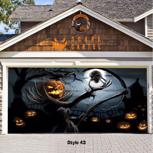 Halloween Garage Door Decoration