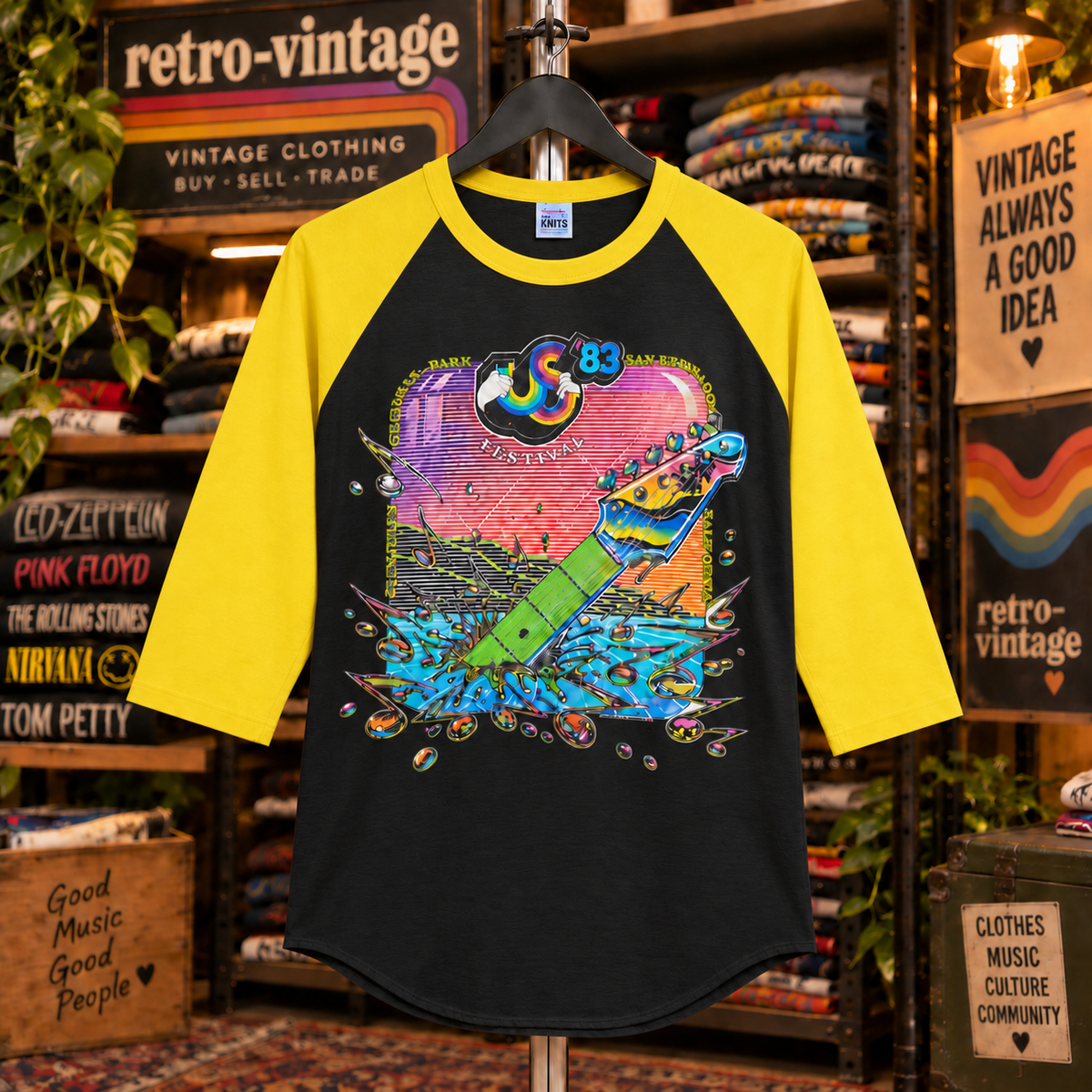 1983 Us Festival Concert Shirt