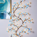 🌹🌷Camping Customizable Rattan LED Lamp(96 LED) -  Led Illuminated Glowing Wall Decor, Leaves, Colorful Butterflies, Flowers - Indoor Decorative Atmosphere Light for Home, Photo Shoots, Glowing Led Lights