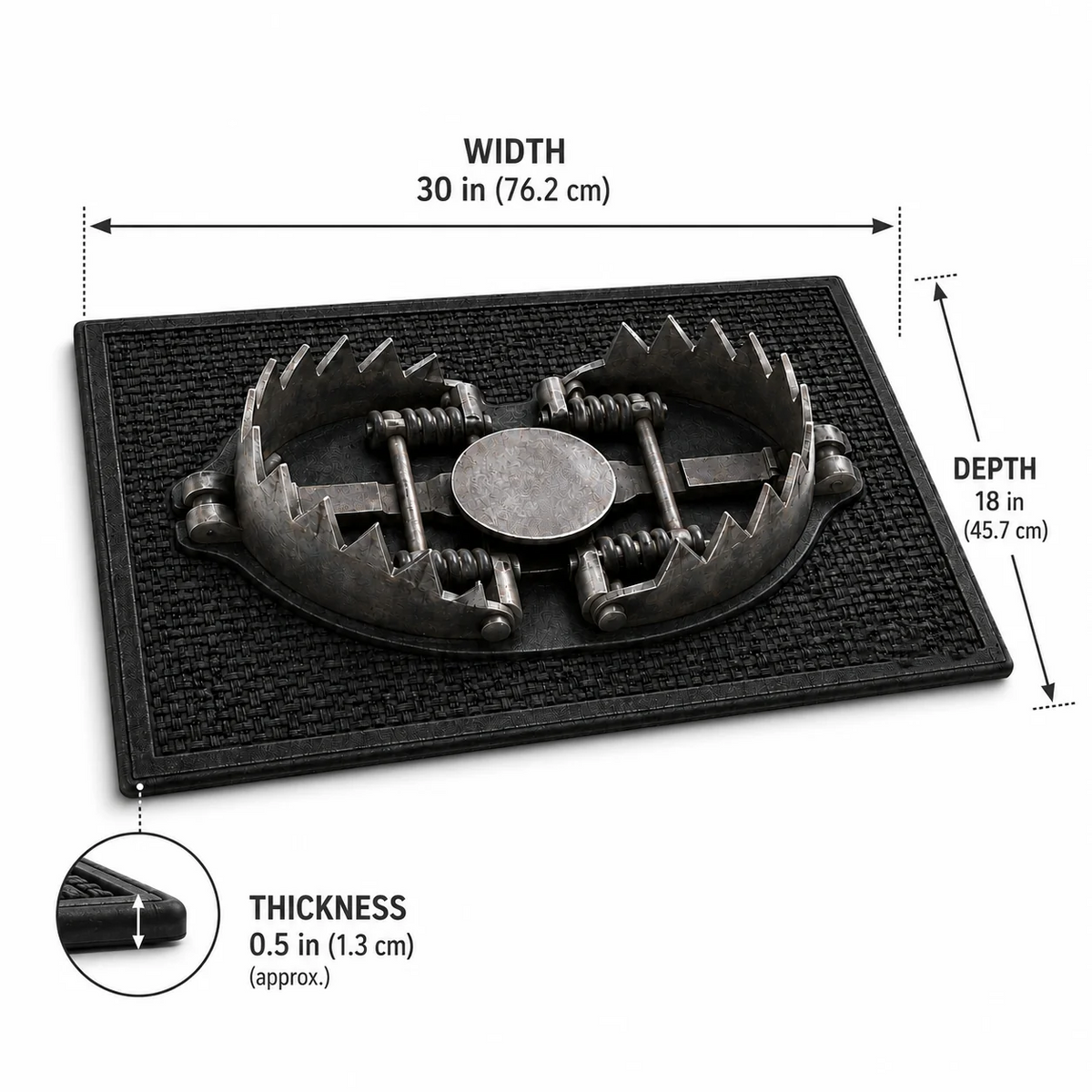 🎃Halloween 3D Soft Trap Mat👻Prank Your Friends
