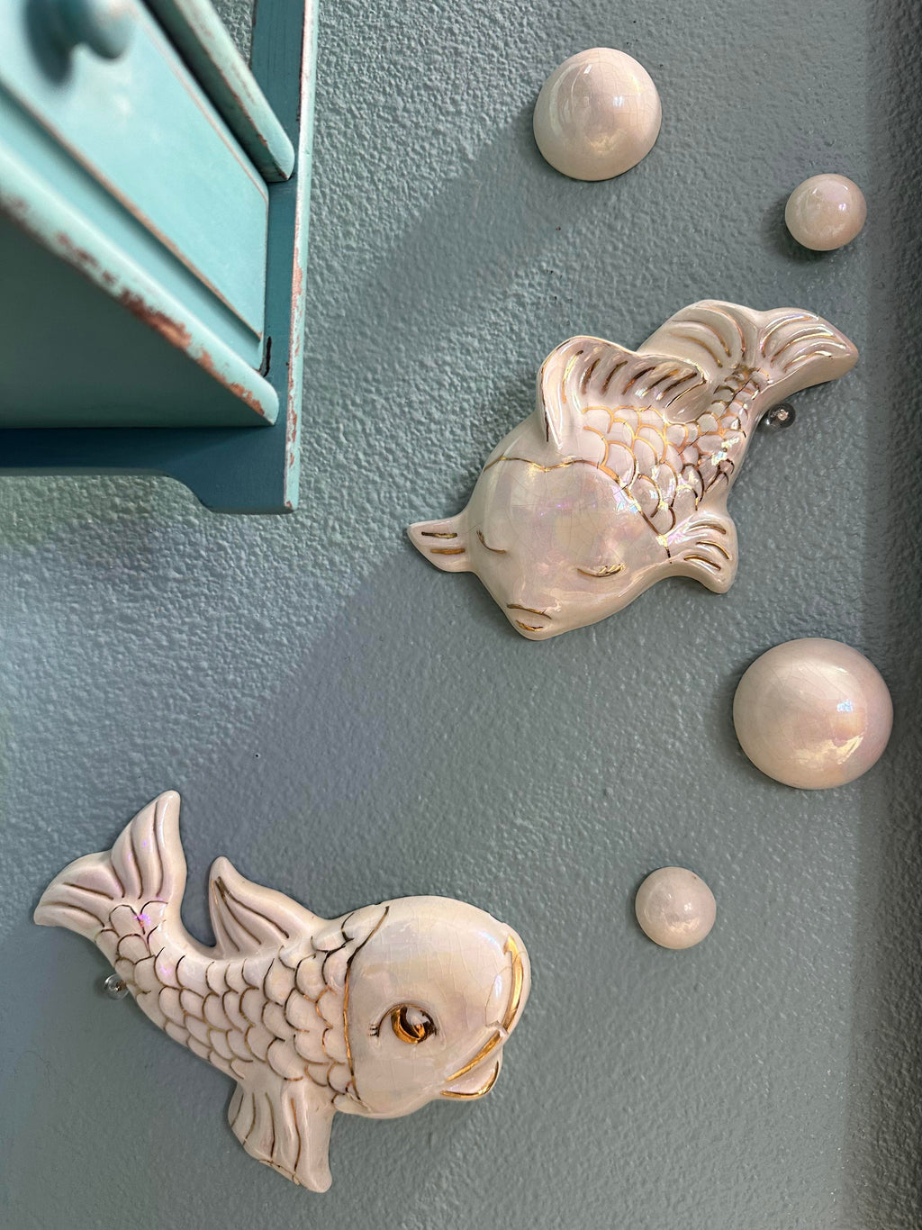 Pearl fish & bubbles