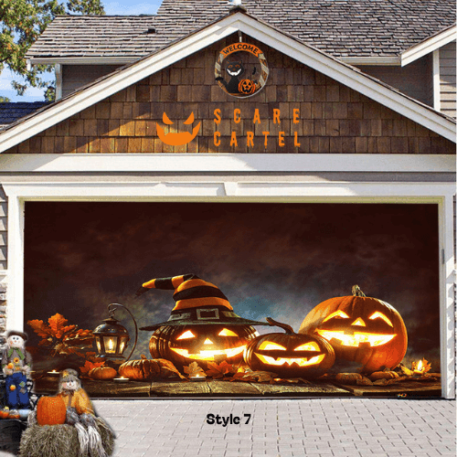 Halloween Garage Door Decoration