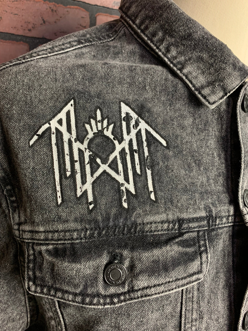 Sleep Token Jean Jacket Custom Rework XL I