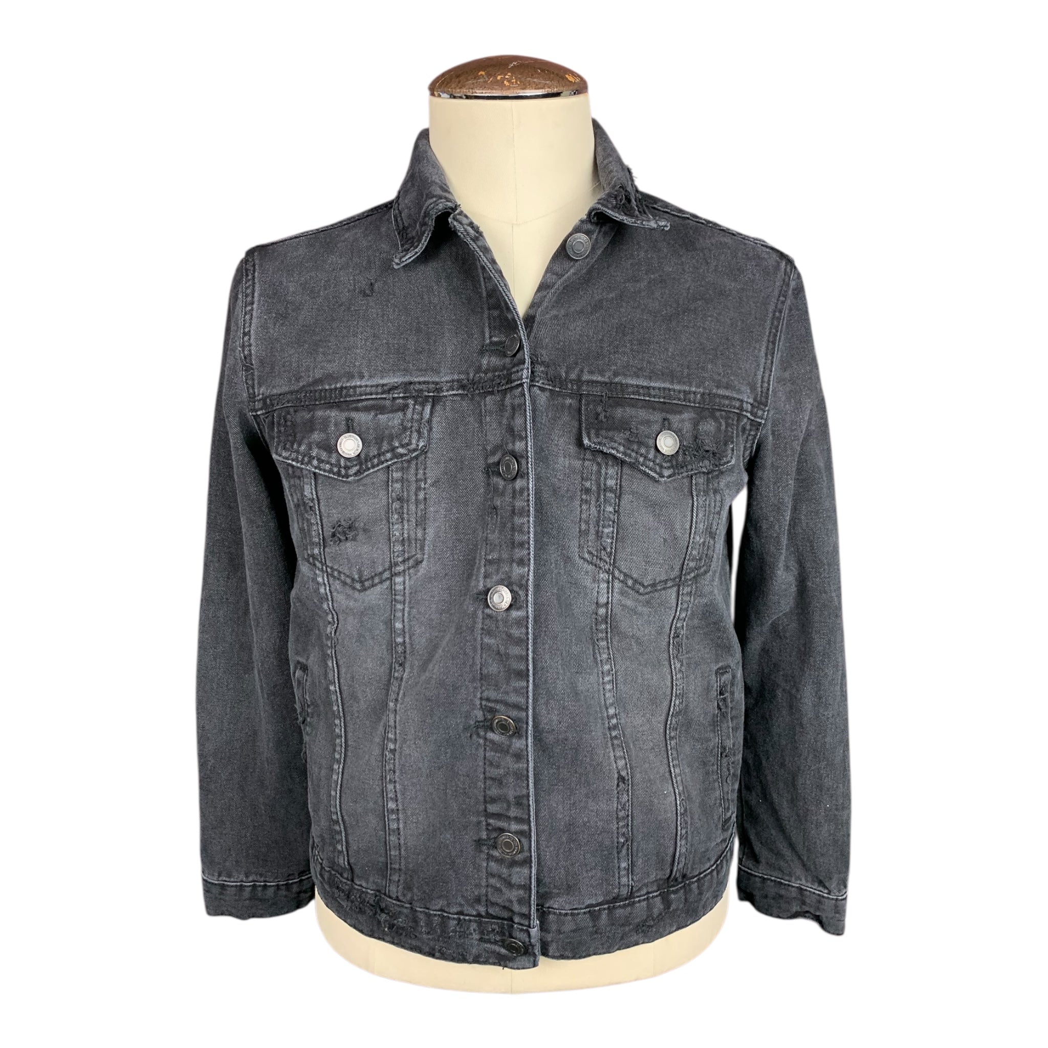 Chucky and Tiffany Jean Jacket Custom Rework Ladies Large