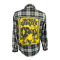 Black Sabbath Flannel Shirt Custom Rework size Medium