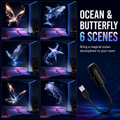 🎄🌟 Plug-&-Play HD Christmas Projector – 6 or 10 Festive Scenes
