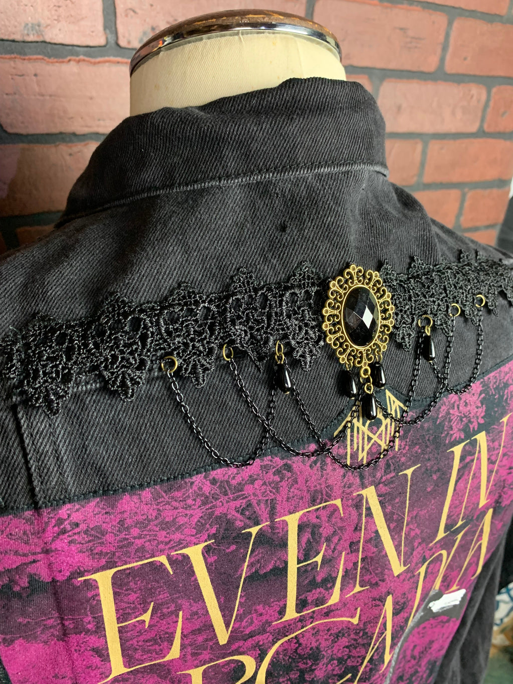 Sleep Token Jean Jacket Custom Rework Large III