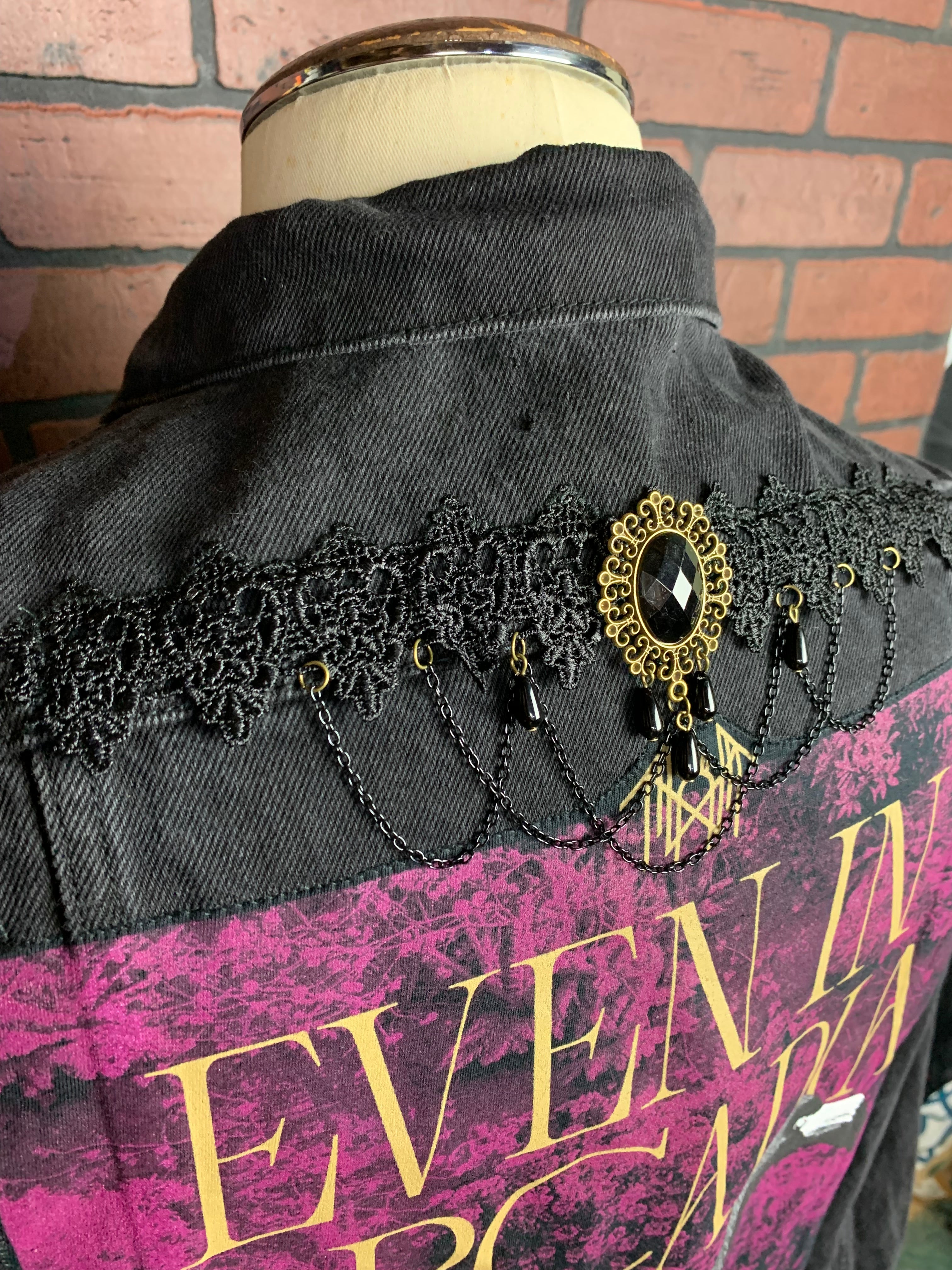 Sleep Token Jean Jacket Custom Rework Large III