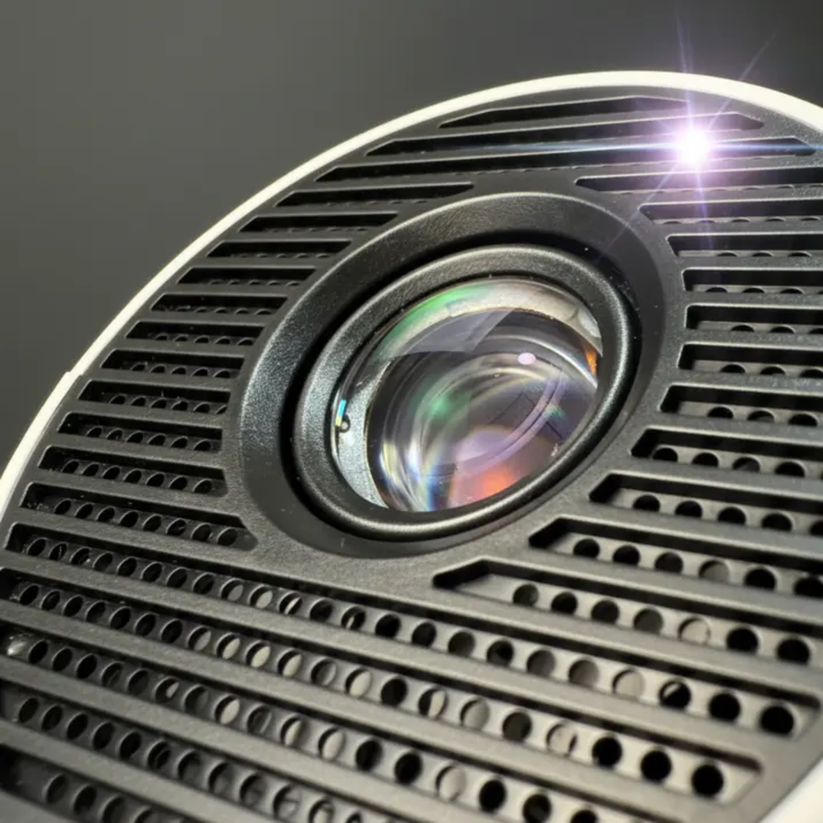4K Smart Halloween Projector, Portable Home Festival Ambient Light Projector