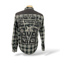 Blackcraft Cult Plaid Button Down Shirt Custom Rework Large