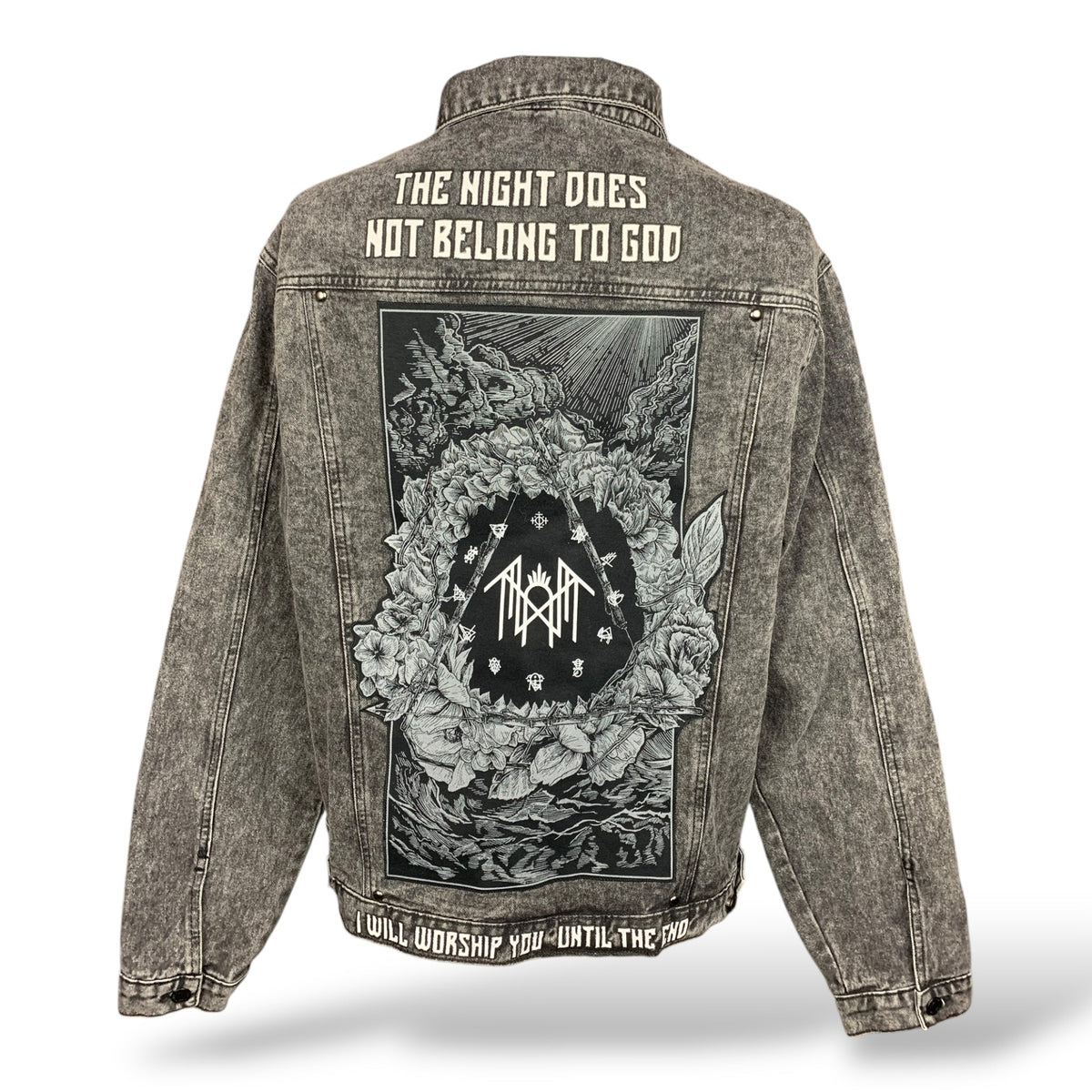 Sleep Token Jean Jacket Custom Rework XL I
