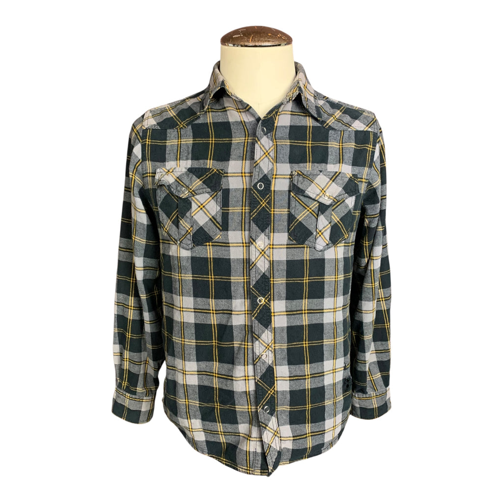 Black Sabbath Flannel Shirt Custom Rework size Medium