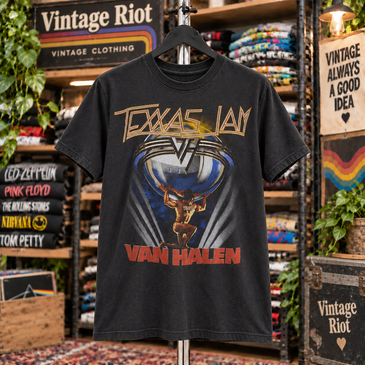 Vintage 1986 Texxas Jam Concert T-Shirt – Dallas Cotton Bowl
