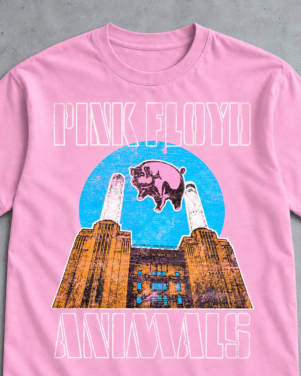 Unisex Animals Pink T-Shirt