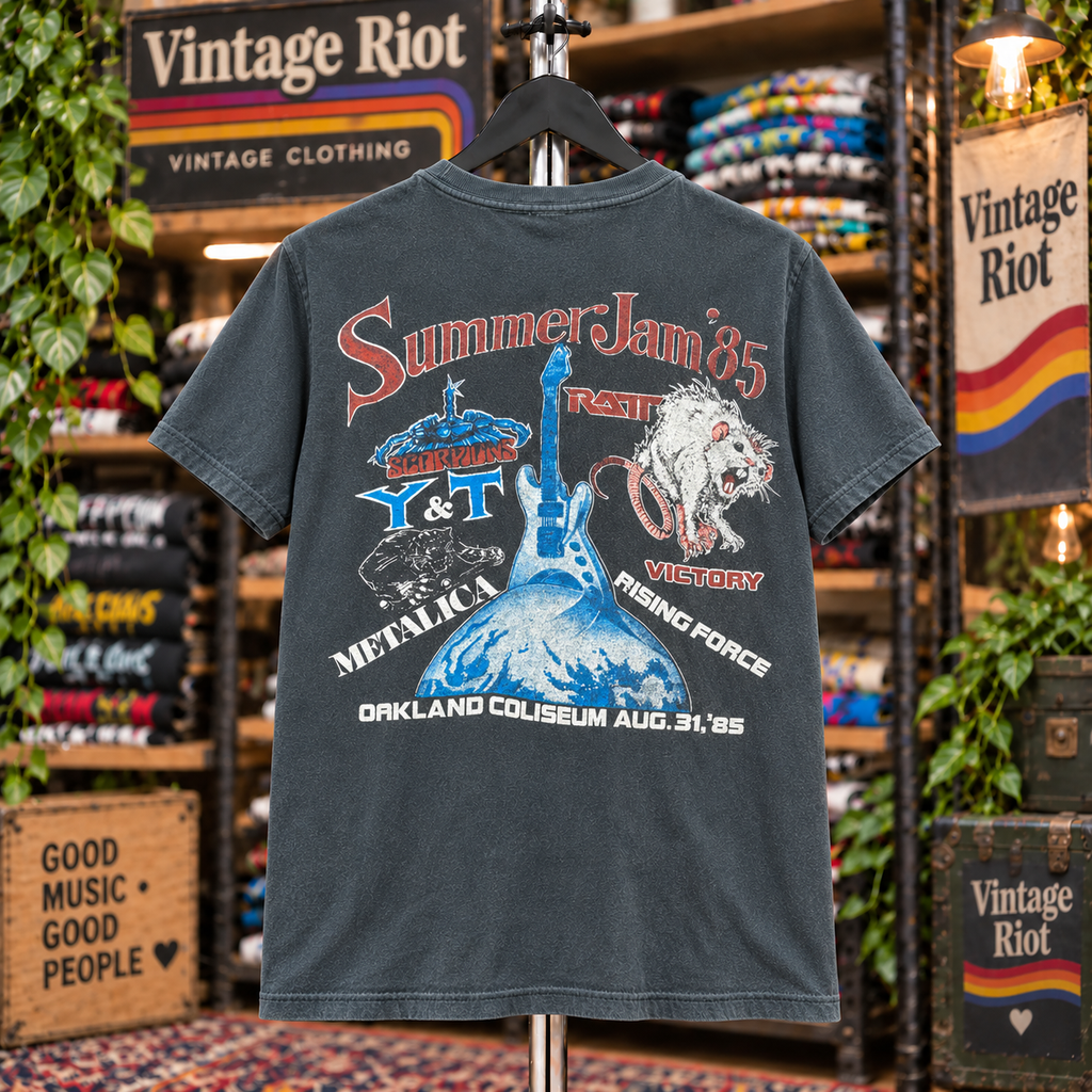 Vintage 1985 Day on the Green Concert T-Shirt – Oakland Summer Jam