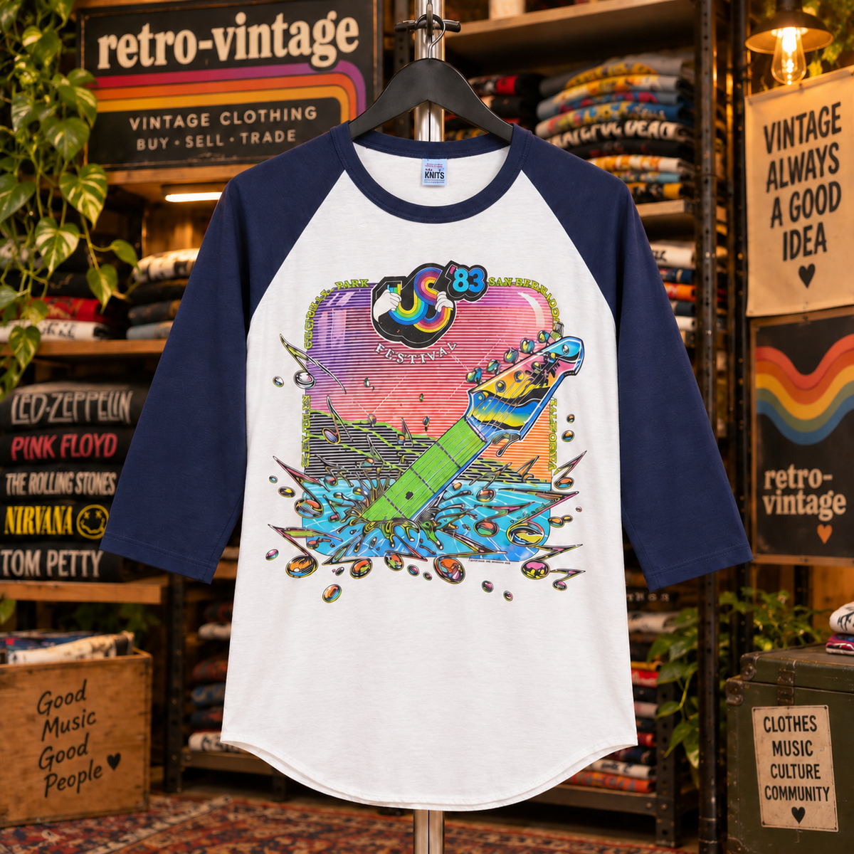 1983 Us Festival Concert Shirt