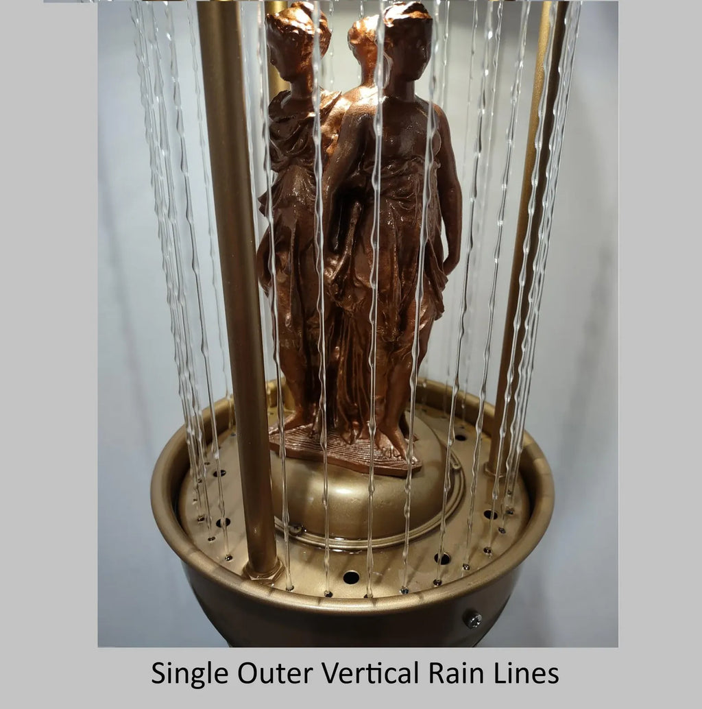 Vintage Reproduction Handmade Rain Oil Lamp