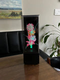 Vintage Fiber Optic Lamp floral lamp