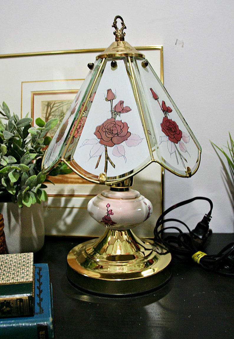 Vintage Hollywood Regency Touch Lamp