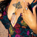 Extra Large Brazilian Crystal Quartz Pendant